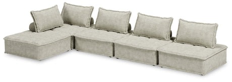 Bales Taupe 5-Piece Modular Seating - Ornate Home