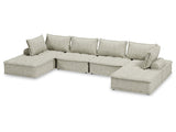 Bales Taupe 6-Piece Modular Seating (Online Special Price) - Ornate Home