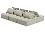 Bales Taupe 6-Piece Modular Seating - Ornate Home