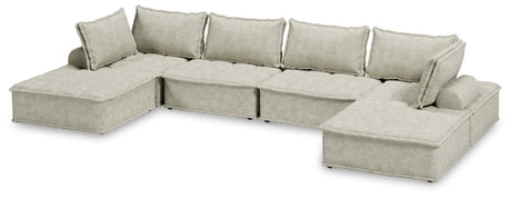 Bales Taupe 6-Piece Modular Seating - Ornate Home