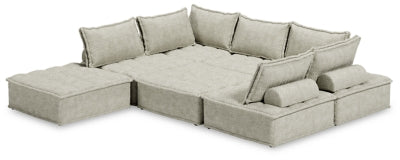 Bales Taupe 7-Piece Modular Seating - Ornate Home