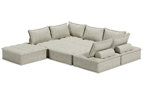 Bales Taupe 7-Piece Modular Seating - Ornate Home