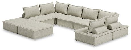 Bales Taupe 8-Piece Modular Seating - Ornate Home