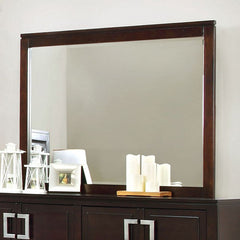 Balfour Brown Cherry Mirror - Ornate Home