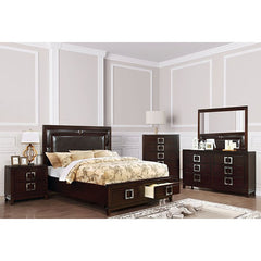 Balfour Brown Cherry Mirror - Ornate Home