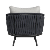 Bali Dark Grey/Grey Outdoor Chair (Set of 2) - Ornate Home