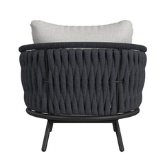 Bali Dark Grey/Grey Outdoor Chair (Set of 2) - Ornate Home