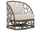 Bali Peppercorn/White/Cream Outdoor Chair - Ornate Home