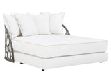 Bali Peppercorn/White/Cream Outdoor Daybed - Ornate Home