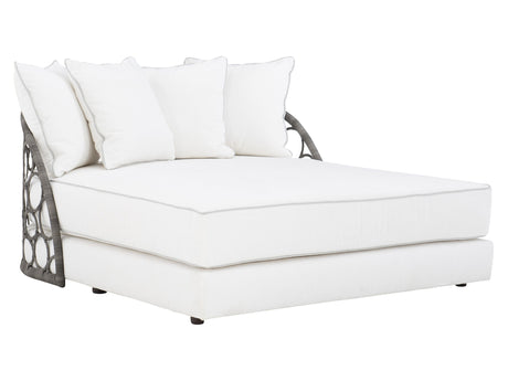 Bali Peppercorn/White/Cream Outdoor Daybed - Ornate Home