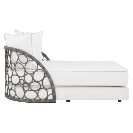 Bali Peppercorn/White/Cream Outdoor Daybed - Ornate Home