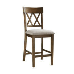 Balin Brown 6pc Dining Set - Ornate Home