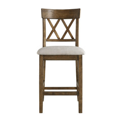Balin Brown 7pc Dining Set - Ornate Home