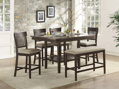 Balin Brown Counter Height Table - Ornate Home