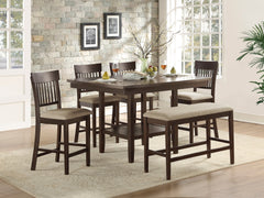 Balin Brown Counter Height Table - Ornate Home