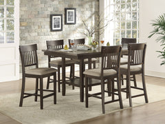 Balin Brown Counter Height Table - Ornate Home