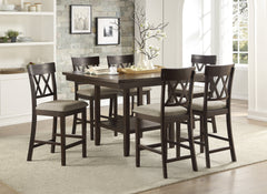 Balin Brown Counter Height Table - Ornate Home