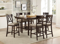 Balin Brown Counter Height Table - Ornate Home