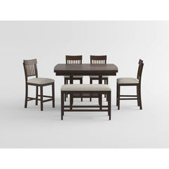 Balin Brown Counter Height Table - Ornate Home