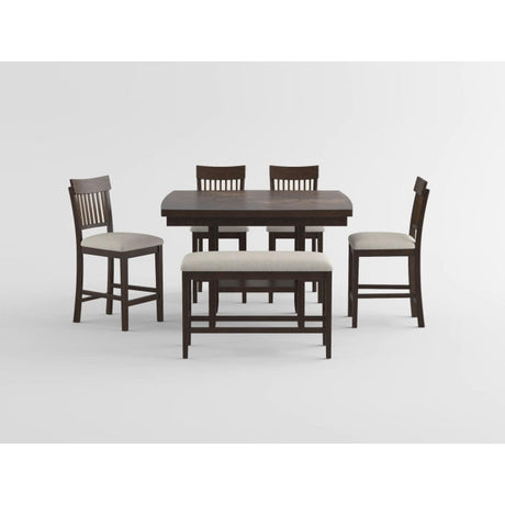 Balin Brown Counter Height Table - Ornate Home