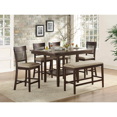 Balin Brown Counter Height Table - Ornate Home