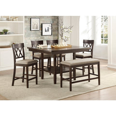 Balin Brown Counter Height Table - Ornate Home
