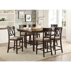 Balin Brown Counter Height Table - Ornate Home