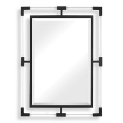 Balkan Black Iron Mirror - Ornate Home