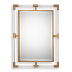 Balkan Gold Modern Wall Mirror - Ornate Home