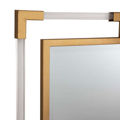 Balkan Gold Modern Wall Mirror - Ornate Home