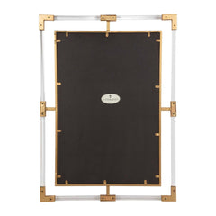 Balkan Gold Modern Wall Mirror - Ornate Home