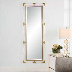 Balkan Gold Tall Mirror - Ornate Home