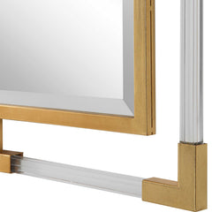 Balkan Gold Tall Mirror - Ornate Home