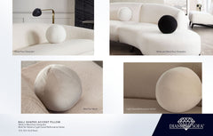 Ball Accent Pillows (Set of 2) - Ornate Home