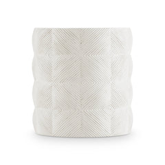 Ballantyne White Outdoor Side Table - Ornate Home