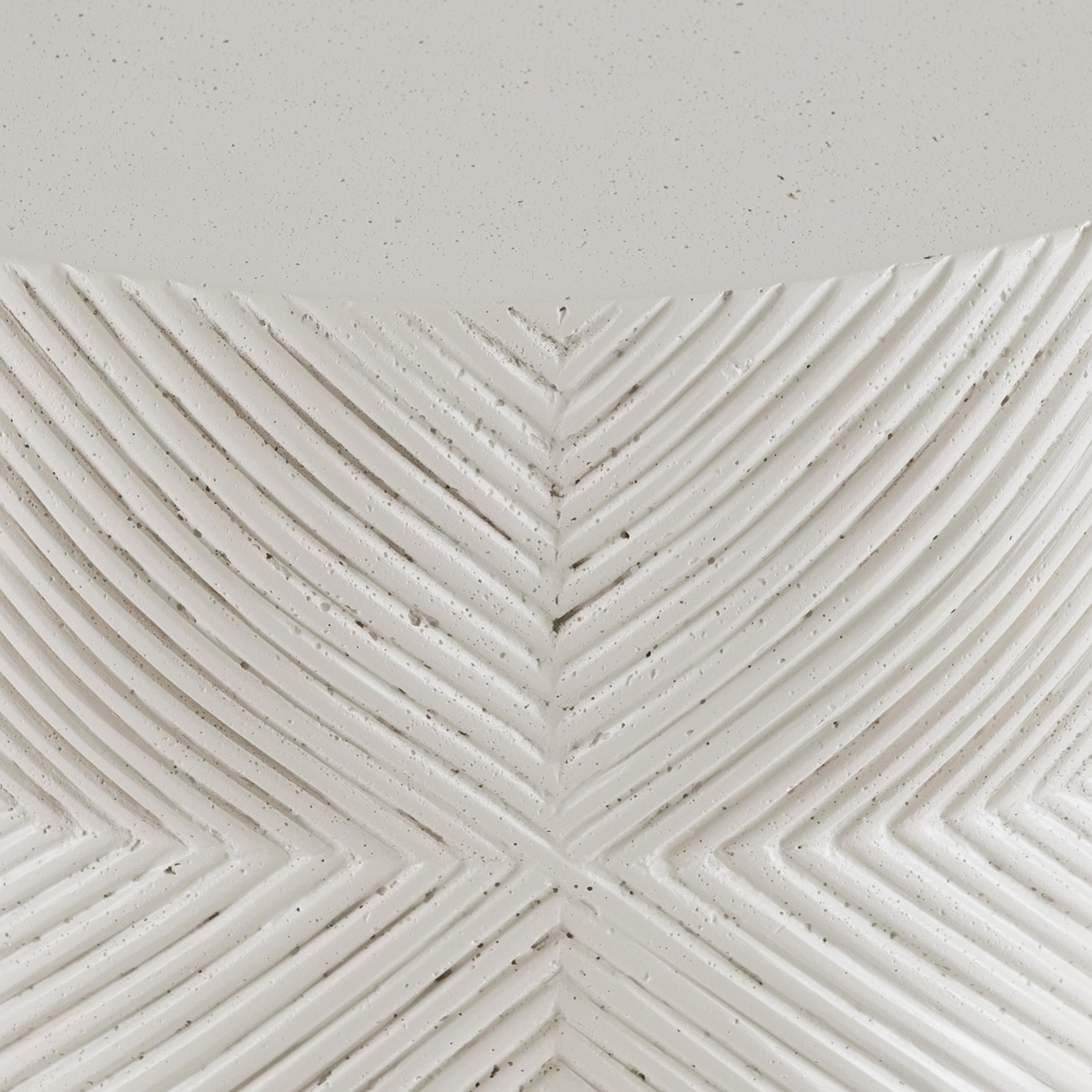 Ballantyne White Outdoor Side Table - Ornate Home