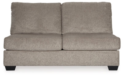 Ballinasloe Platinum 3-Piece Sectional with Ottoman - Ornate Home