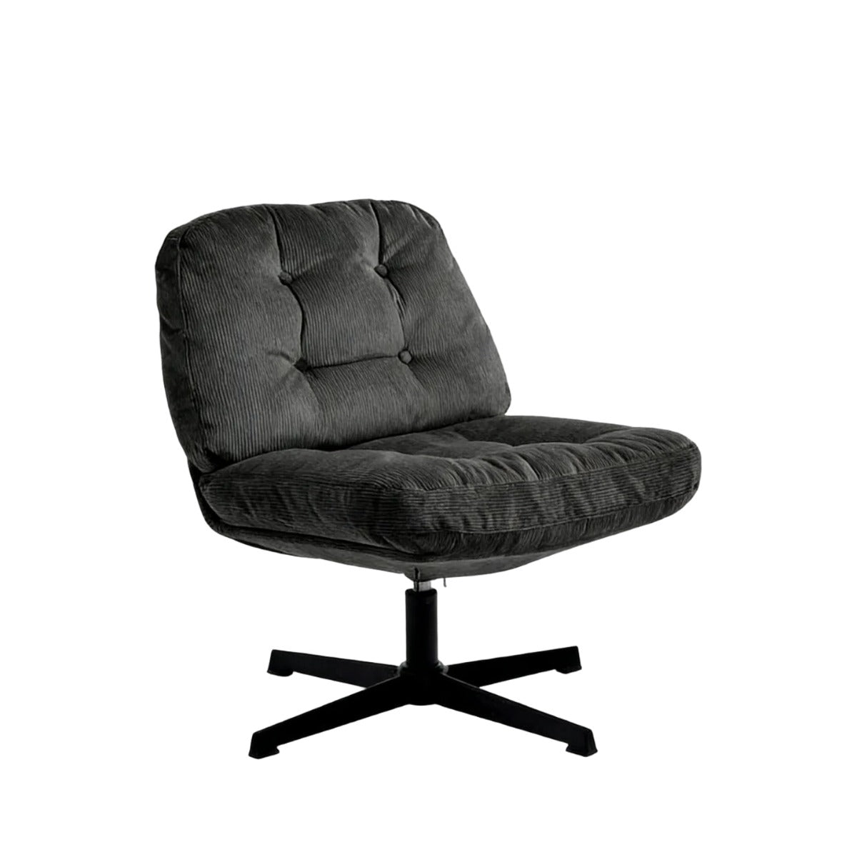 NOUHAUS Balloon Criss Cross Swivel Chair