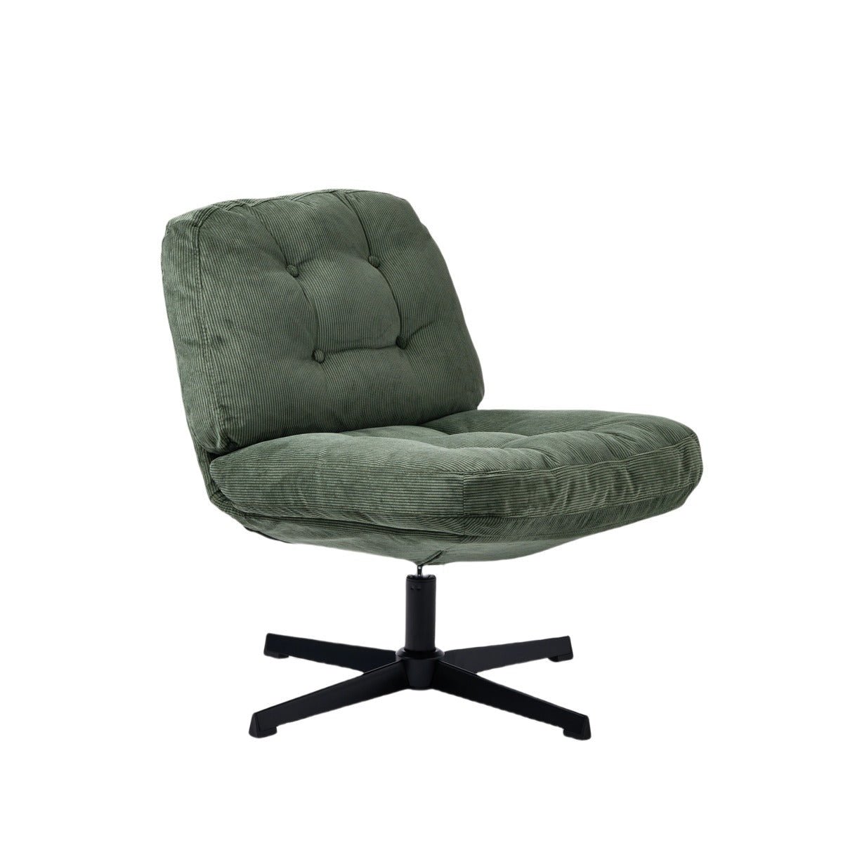 NOUHAUS Balloon Criss Cross Swivel Chair
