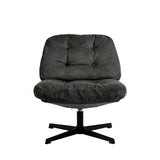 NOUHAUS Balloon Criss Cross Swivel Chair