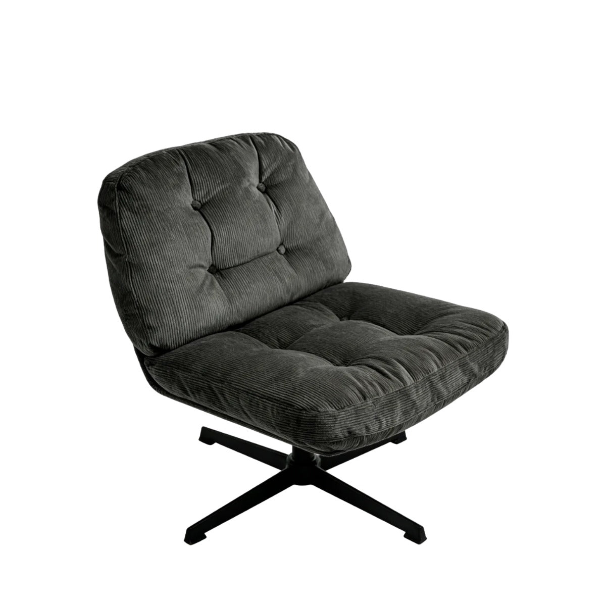 NOUHAUS Balloon Criss Cross Swivel Chair