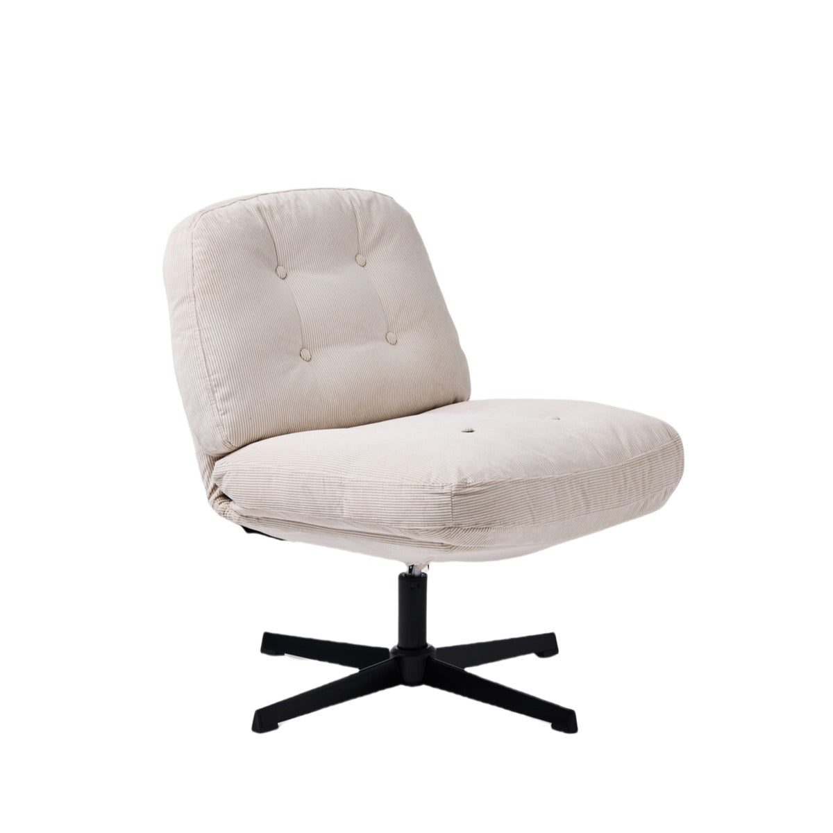 NOUHAUS Balloon Criss Cross Swivel Chair