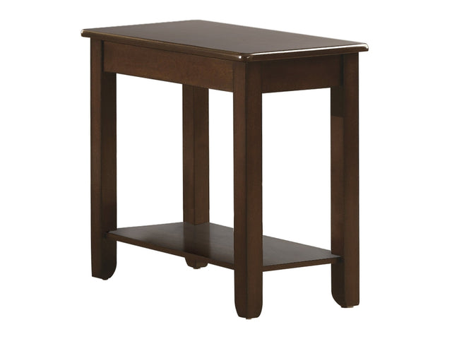 Ballwin Dark Cherry Chairside Table - Ornate Home