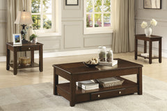 Ballwin Dark Cherry End Table - Ornate Home