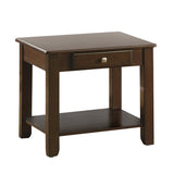 Ballwin Dark Cherry End Table - Ornate Home