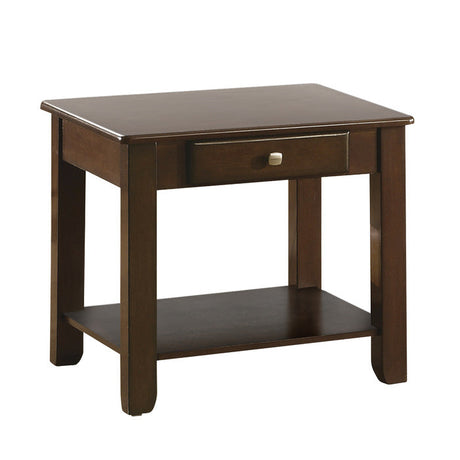 Ballwin Dark Cherry End Table - Ornate Home
