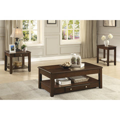 Ballwin Dark Cherry End Table - Ornate Home