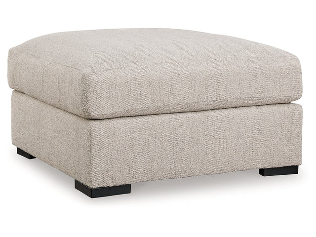 Ballyton Sand Oversized Accent Ottoman (Online Special Price) - Ornate Home