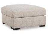 Ballyton Sand Oversized Accent Ottoman - Ornate Home