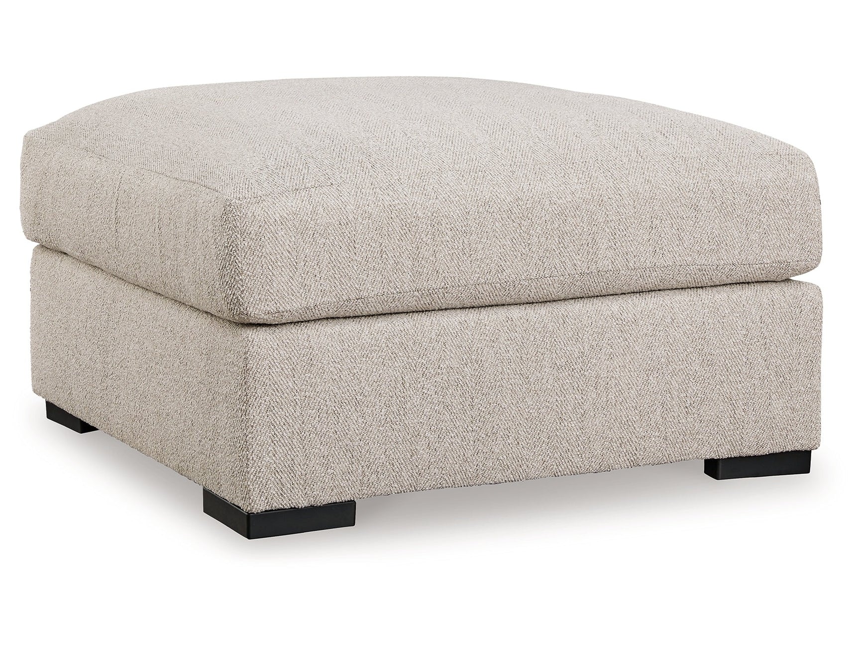 Ballyton Sand Oversized Accent Ottoman - Ornate Home